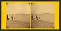 South Boston Point and view of Fort Winthrop, Massachusetts, 19th century