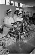 An espresso machine from East Germany, 1954