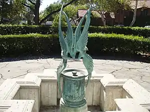 Fountain statue
