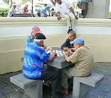 Image 1Four men playing dominoes in San Juan, Puerto Rico (from Culture of Puerto Rico)