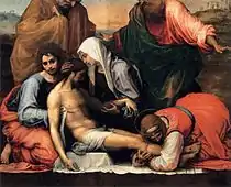 Fra BartolomeoLamentation. 158 × 199&nbsp;cm.