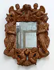 Frame with mirror