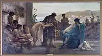 Victor Giraud (peintre)&nbsp;[fr], Un marchand d'esclaves, 1867, Musée d'Orsay