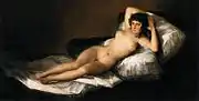 La maja desnuda (The Nude Maja (1797) by Goya
