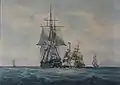 Ship of the line and sailing craft, at The Mariners' Museum