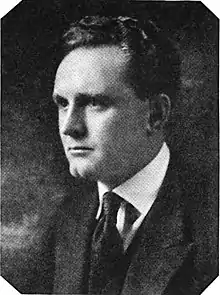 Black-and-white photo of Frank Borzage, 1920.