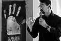 Fred Hersch during an interview at Reykjavik Jazz Festival