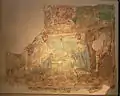 Wall painting of Sts Cosmas and Damian from the Agora