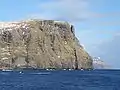 Froðbiarnípa, view from Smyril