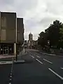 St Aldate's Street from the Speedwell Street entrance, adjacent to the Bate Collection of Musical Instruments in Christ Church Park.