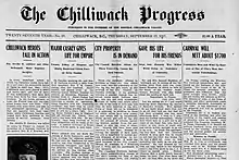 B&W newspaper