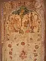 Decaying and dilapidated fresco