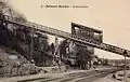 The viaduct comprising twelve sections, of which the longest, at 22&nbsp;m (72&nbsp;ft) crossed the tracks of the Coteaux line.
