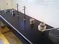 Polyphase system. Showing an example of generation, transmission and utilization of electrical energy.