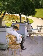 Gustave Caillebotte, Les Orangers (1878), 154.9 × 116.8&nbsp;cm.