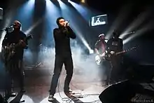 Performing live in Jukebox Club in 2012