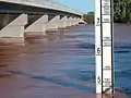 Gascoyne River in flood, April 2006.
