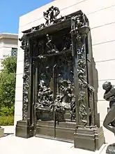 Rodin's sculpture at Stanford University, California