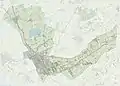 Topographic map of the municipality of Heerenveen