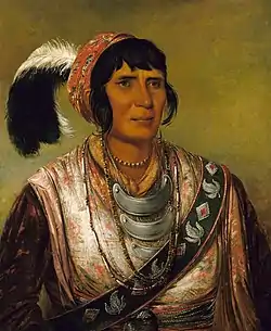 Os-ce-o-lá, The Black Drink, a Warrior of Great Distinction, 1838