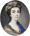 George Engleheart - Portrait of Unknown Woman&nbsp;– circa 1775&nbsp;– Victoria & Albert Museum