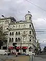 The George Hotel on the corner of Grey and Fitzroy Streets