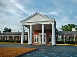 Georgia Hall (1933), Warm Springs, Georgia, with architect Henry J. Toombs