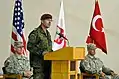 Volker Halbauer, the commander of the NATO-led Kosovo Forces, 2013