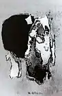 Gjelosh Gjokaj, Form 1, 2002, Combined technique, 70 × 49&nbsp;cm