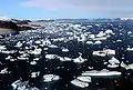 &nbsp;Icebergs broken off from glaciers in northern Baffin Bay, Cape York, Greenland
