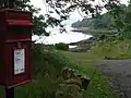 Glimpse of the bay from the postbox № PH36 88.