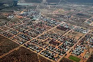 Aerial view in 2005
