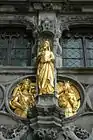 Detail of the staircase leading to Basilica of the Holy Blood