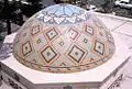 A typical gonbad, the same one as seen on the left, from above.