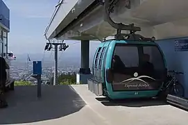 Ski lifts of Gorny Vozdukh ski resort