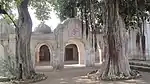 Hindu temple at the site