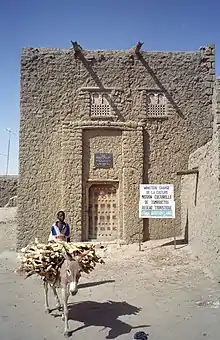 A house in Timbuktu.