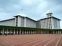 Istiqlal Mosque is the largest mosque in Southeast Asia.