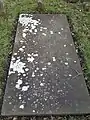 Grave of Frederik Kaiser on the Groenesteeg graveyard in Leiden, the Netherlands. Grave number 400, 2021.