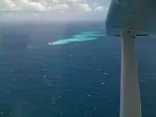 Image 38The Shen Neng 1 aground on the Great Barrier Reef, 5 April 2010 (from Environmental threats to the Great Barrier Reef)