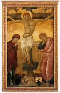 Greek-Italian Byzantine Crucifixion