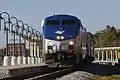 Train&nbsp;80, the Carolinian, at Greensboro