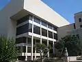 The annex building is attached to the Gregg County Courthouse.