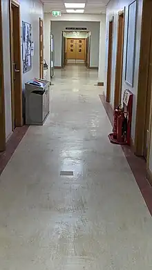 Grove Building Ground Floor Central Corridor