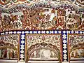Frescoes depicting events related to the life of Guru Nanak