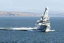 HMS Diamond, a Type 45 guided missile destroyer