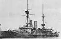 HMS&nbsp;Irresistible&nbsp;(1898), drifted and sank in the Bay of Morto.
