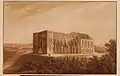 August Matthias Hagen (1794‒1878). Ruins on Toome Hill. Aquatint, paper. Before 1825.
