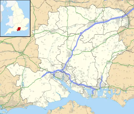 Middle Wallop is located in Hampshire