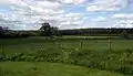 View NNW across the former horticultural areas of the abbey.
